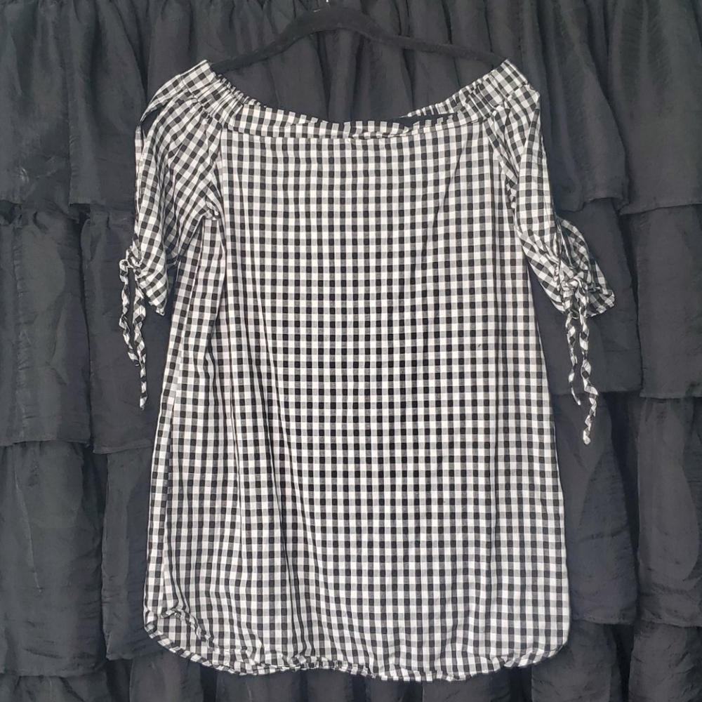 Checker tunic